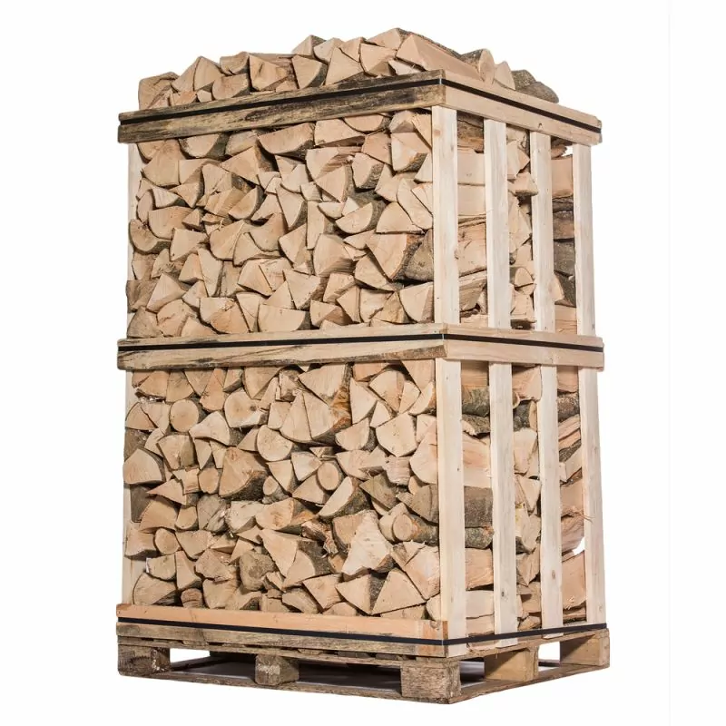 Legna secca da 25 cm – Miscela di faggio e quercia su bancale
