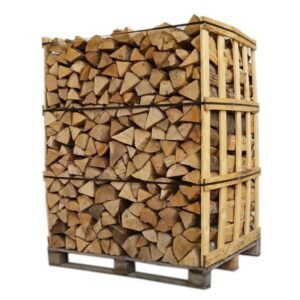 Legna in ceppi da 33 cm – 85% legni duri, bancale da 2,5 metri steri (1,7 m³)
