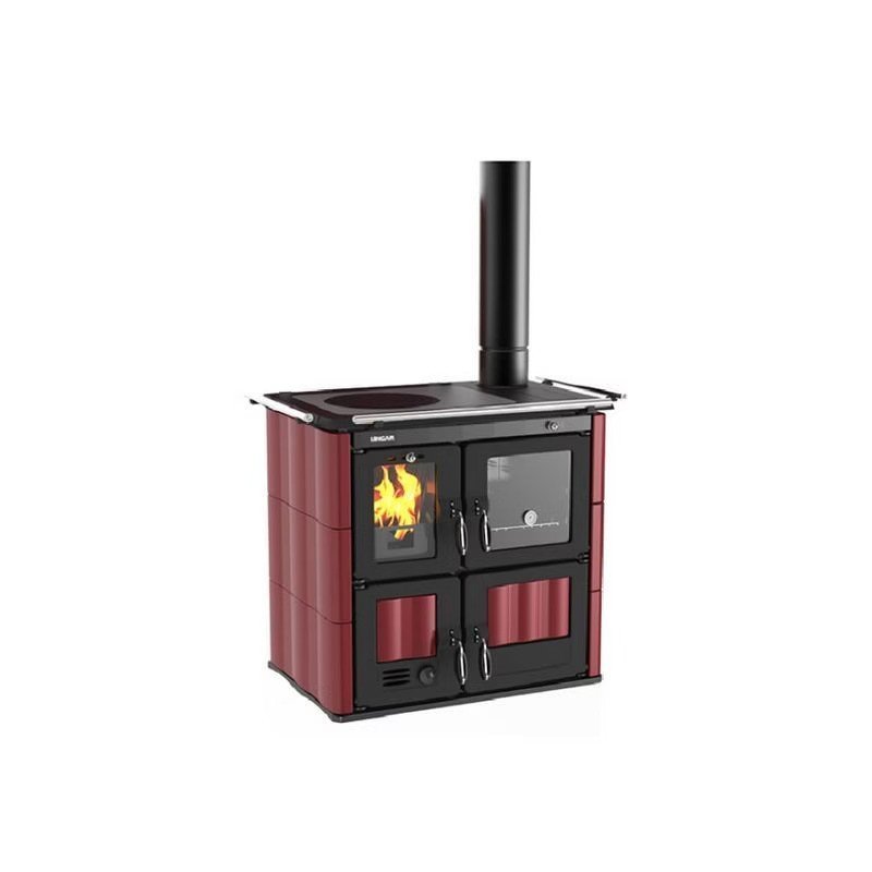 Stufa a legna in ceramica Lincar Bea 702A GL – 7,5 kW - immagine 2