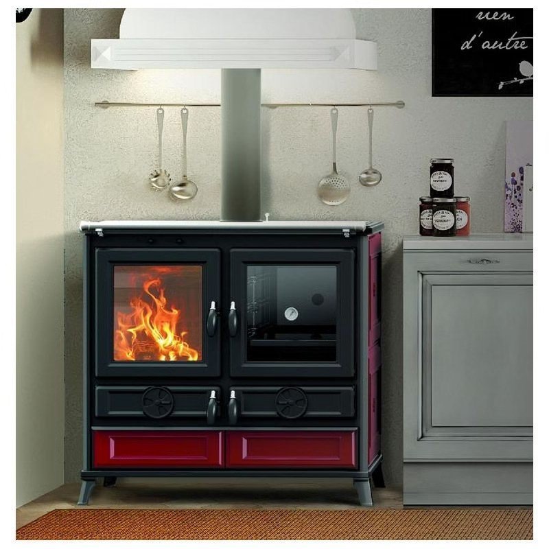 Stufa a legna Thermorossi Viola Evo – 12,1 kW - immagine 6
