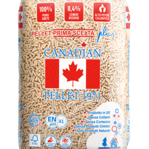 Pellet Canadian 1971 – Scatola da 70 sacchi da 15 kg